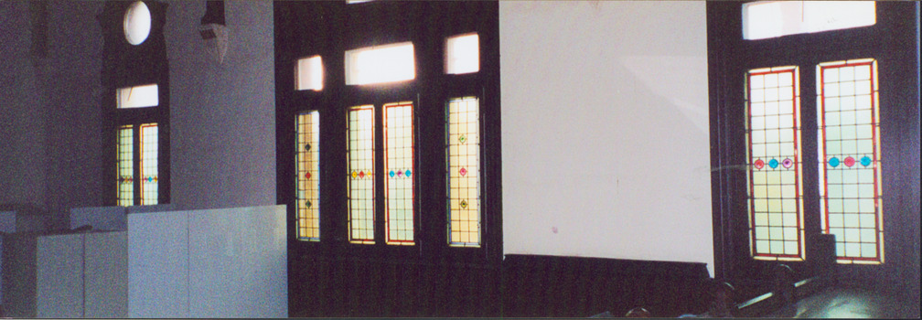 Former Kew Court House : Windows in Court Room
