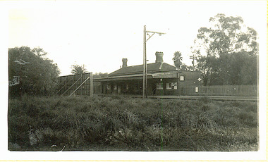 The last train at Barker Station