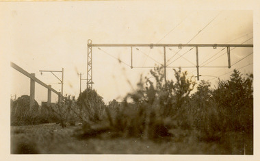 Kew Branch Line: Weeds on Kew Station 14/51