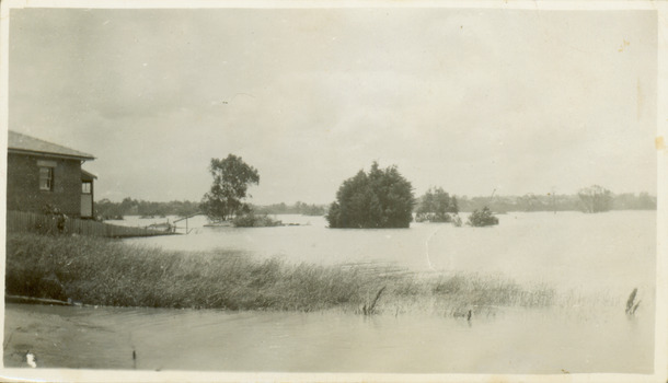 Flooding of the Yarra River in North Kew