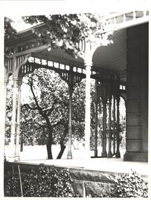 Verandah of 'Ellesmere', Princess Street (Kew).