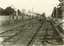 Electric tram line construction in Cotham Road, Kew