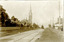 Electric tram line construction in Cotham Road, Kew