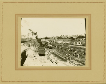 Regrading the Camberwell Railway Line
