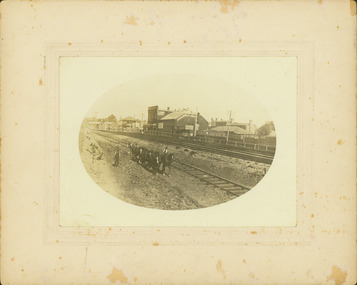 Regrading the Camberwell Railway Line near Burke Road
