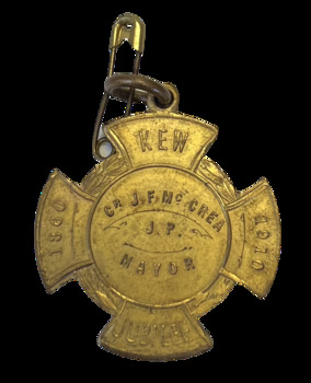 Medal - Town of Kew: To Commemorate its Jubilee