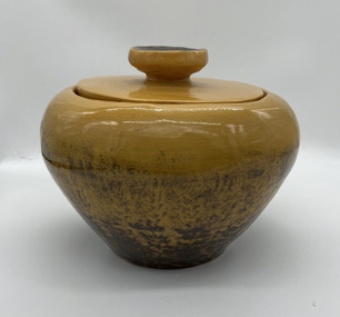 Lidded ceramic container