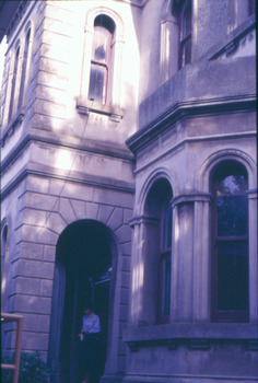 Villa Alba entrance porch