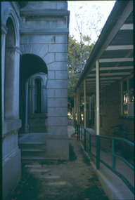 Hospital wing and Villa Alba portico