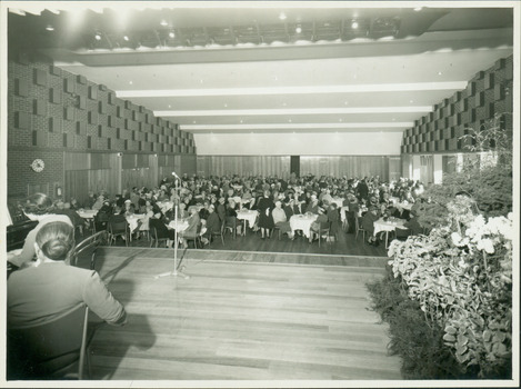 Reception by Mayoress Mrs Ferguson in the Kew City Hall