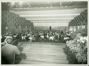 Reception by Mayoress Mrs Ferguson in the Kew City Hall