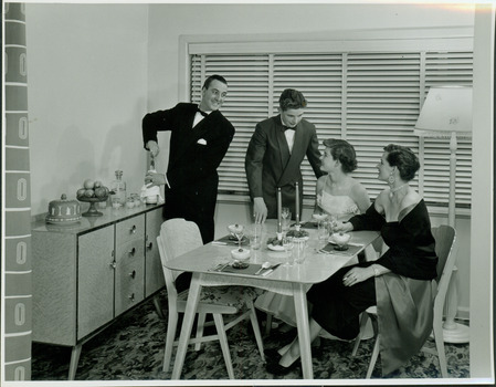 Dining Room of the 'Laminex House', Brougham Street, Kew