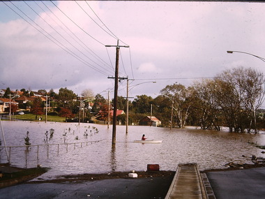 Flooding, Kilby Road, Kew