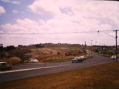 Photograph - Construction of the F19 [Eastern Freeway], Ron Setford, 1971