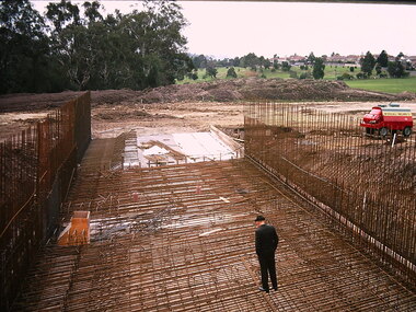 Photograph - Construction of the Eastern Freeway (F19), Ron Setford, March 1972