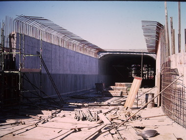 Photograph - Construction of the F19 [Eastern Freeway], Ron Setford, February 1973