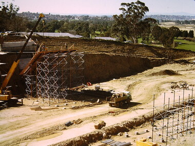 Photograph - Construction of the F19 [Eastern Freeway], Ron Setford, August 1973