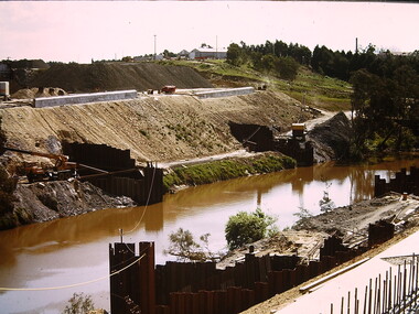 Photograph - Construction of the F19 [Eastern Freeway], Ron Setford, October 1973