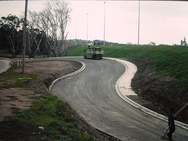 Photograph - Construction of the F19 [Eastern Freeway], Ron Setford, July 1976