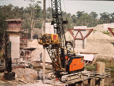 Photograph - Construction of the F19 [Eastern Freeway], Ron Setford, May 1976
