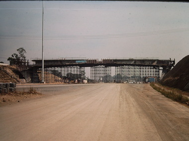 Photograph - Construction of the F19 [Eastern Freeway], Ron Setford, May 1976