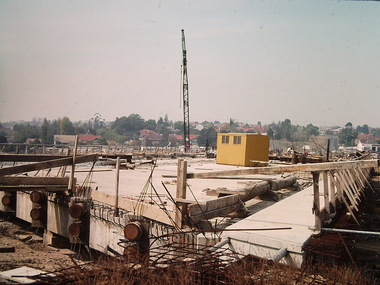 Photograph - Construction of the F19 [Eastern Freeway], Ron Setford, May 1976