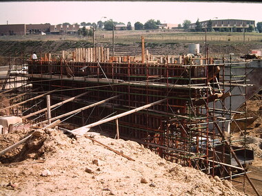 Photograph - Construction of the F19 [Eastern Freeway], Ron Setford, May 1976