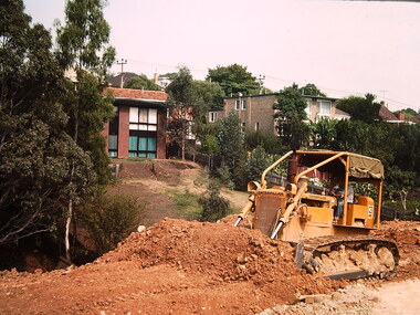 Photograph - Construction of the F19 [Eastern Freeway], Ron Setford, May 1976