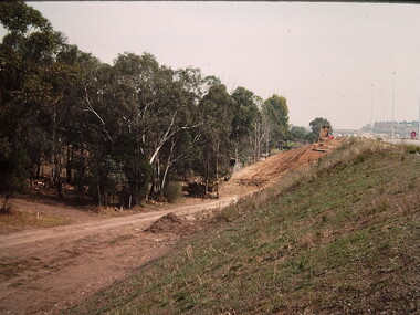 Photograph - Construction of the F19 [Eastern Freeway], Ron Setford, May 1976