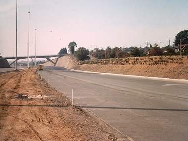 Photograph - Construction of the F19 [Eastern Freeway], Ron Setford, May 1976