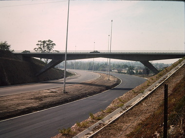 Photograph - Construction of the F19 [Eastern Freeway], Ron Setford, May 1976