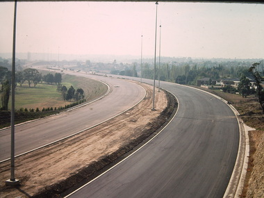 Photograph - Construction of the F19 [Eastern Freeway], Ron Setford, May 1976