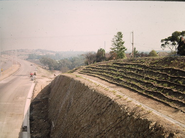 Photograph - Construction of the F19 [Eastern Freeway], Ron Setford, May 1976