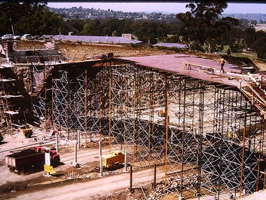 Photograph - Construction of the F19 [Eastern Freeway], Ron Setford, November 1973
