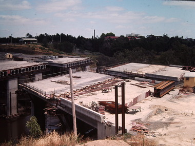 Photograph - Construction of the F19 [Eastern Freeway], Ron Setford, January 1977