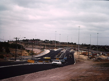 Photograph - Construction of the F19 [Eastern Freeway], Ron Setford, December 1977