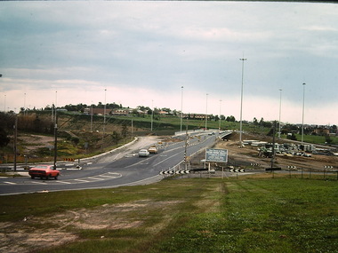Photograph - Construction of the F19 [Eastern Freeway], Ron Setford, July 1977