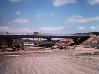 Photograph - Construction of the F19 [Eastern Freeway], Ron Setford, January 1977