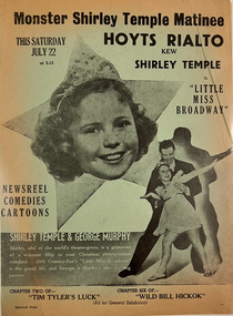 Ephemera - Hoyts Rialto Kew, Little Miss Broadway