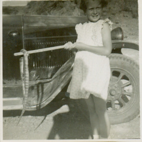 Jane Coade and a Tiger Snake