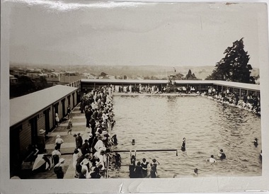 Photograph - Opening of the Kew Baths, 1925