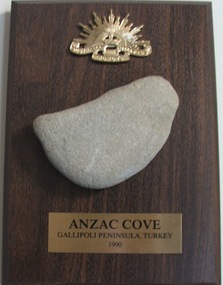 Anzac Cove, Gallipoli. Rock from beach of landings.