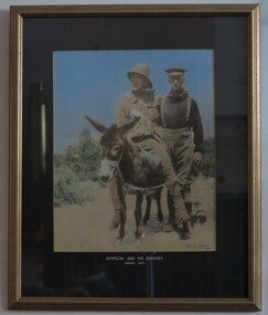 Simpson and Donkey, Anzac 1915 