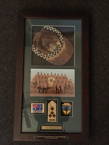 Memorabilia - Cap, Photo, Patches, Tarin Kowt Afghanistan 2011/12, 01/09/2015