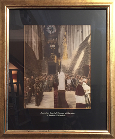 Picture, Australian Guard of Honour at Service, Amiens Cathedral