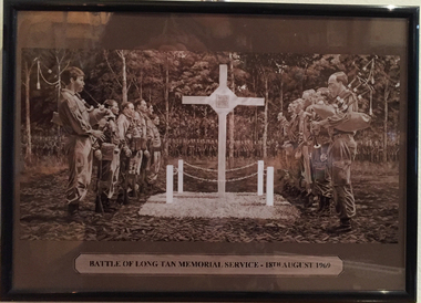 Picture, Battle of Long Tan Memorial Service  18 Aug 1969