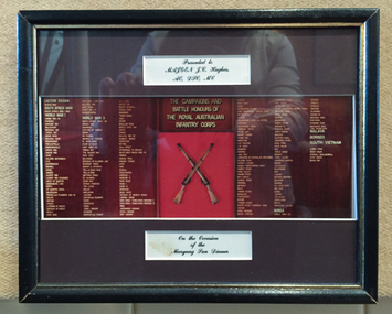Celebratory Plaque