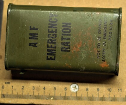 NOT TO BE OPENED EXCEPT IN EMERGENCY PKD 10/68