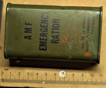 NOT TO BE OPENED EXCEPT IN EMERGENCY PKD 10/68
