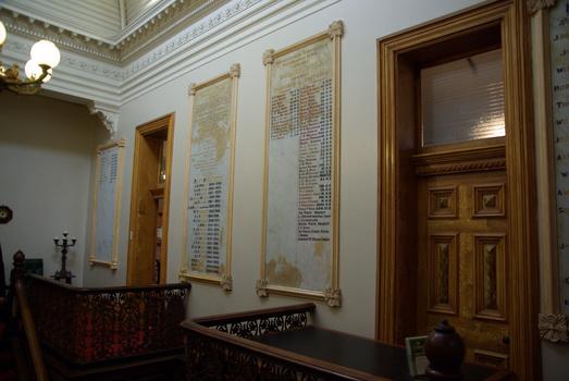Interior of the Old Colonists' Hall
